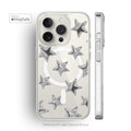 3D Stars Clear MagSafe iPhone Case