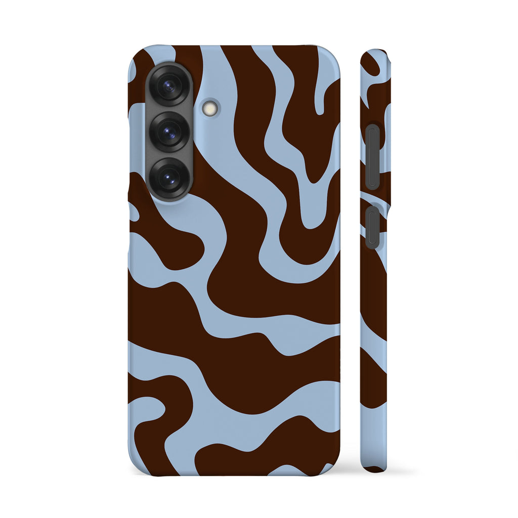 Abstract Chocolate Wave Phone Case