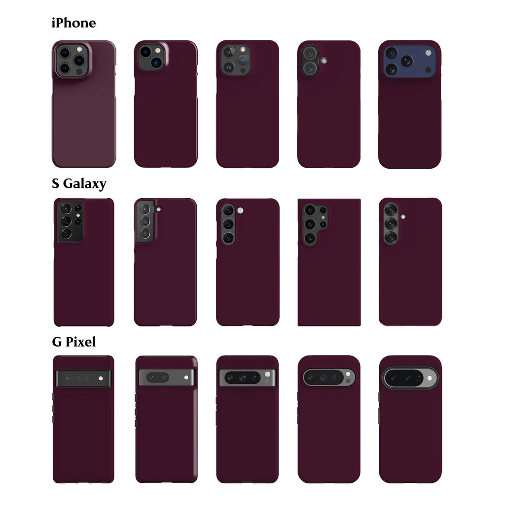 Blackberry Solid Phone Case