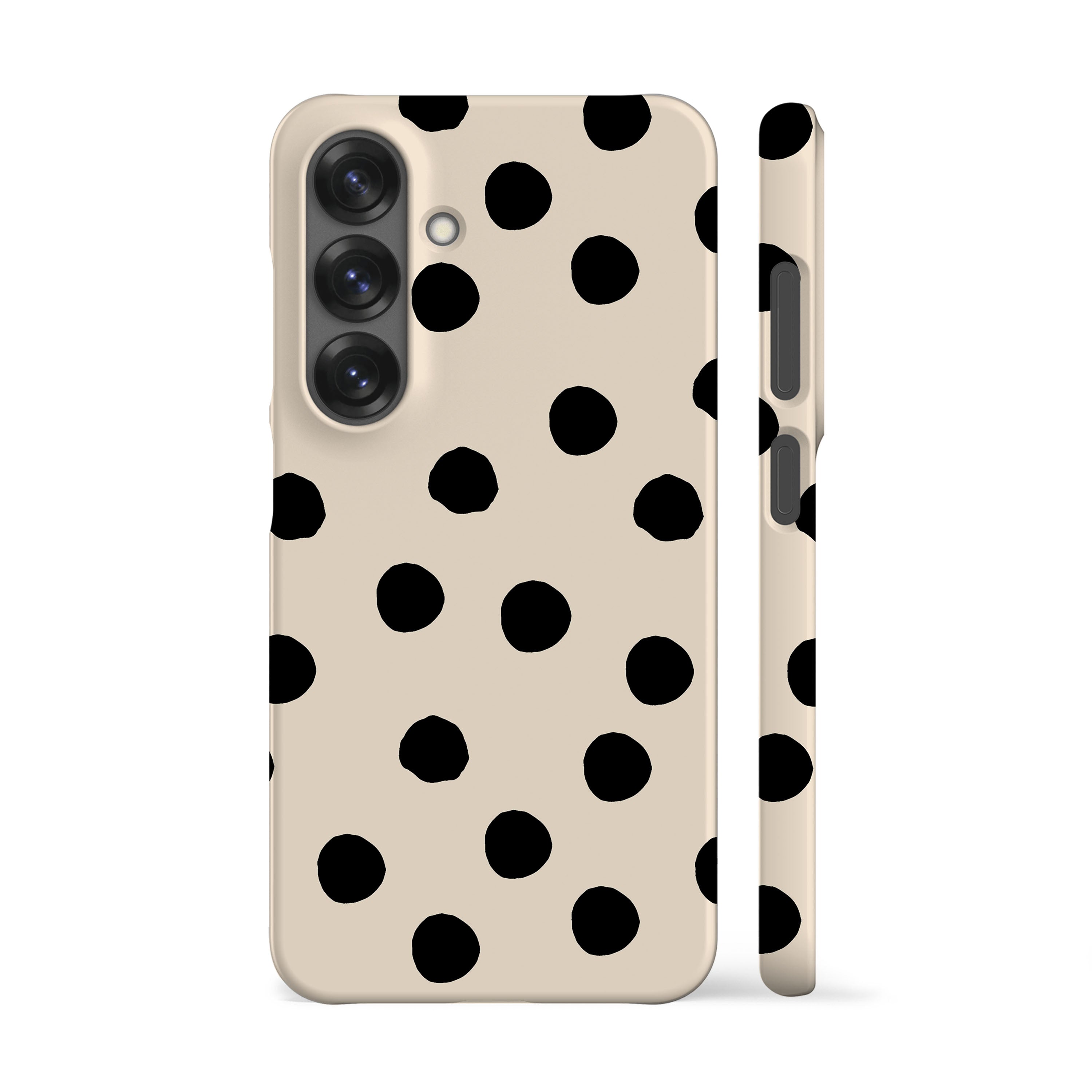 Cream Ella Dots Phone Case