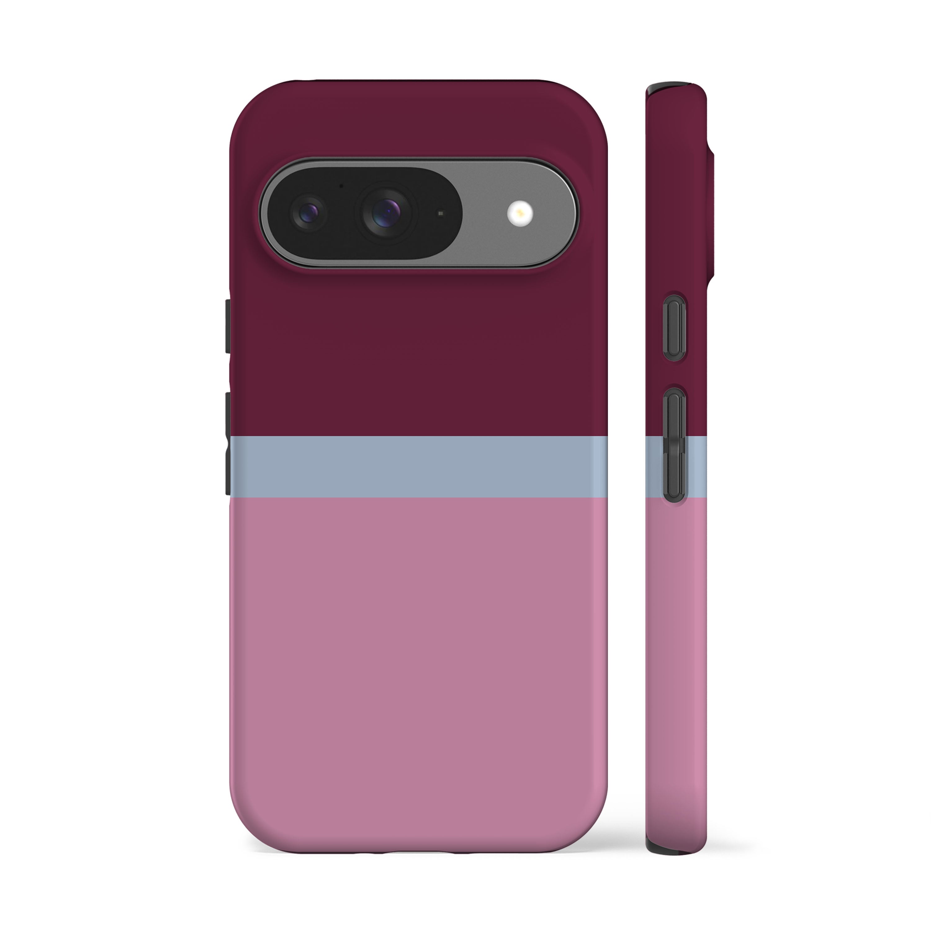 Scandi Plum Block Color Phone Case