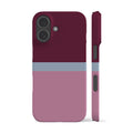 Scandi Plum Block Color Phone Case