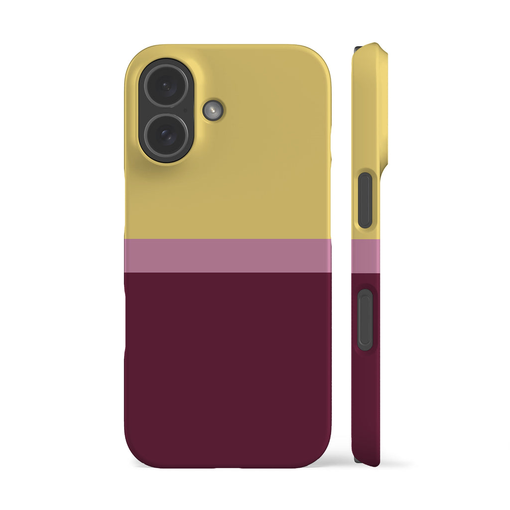Scandi Yellow Block Color Phone Case
