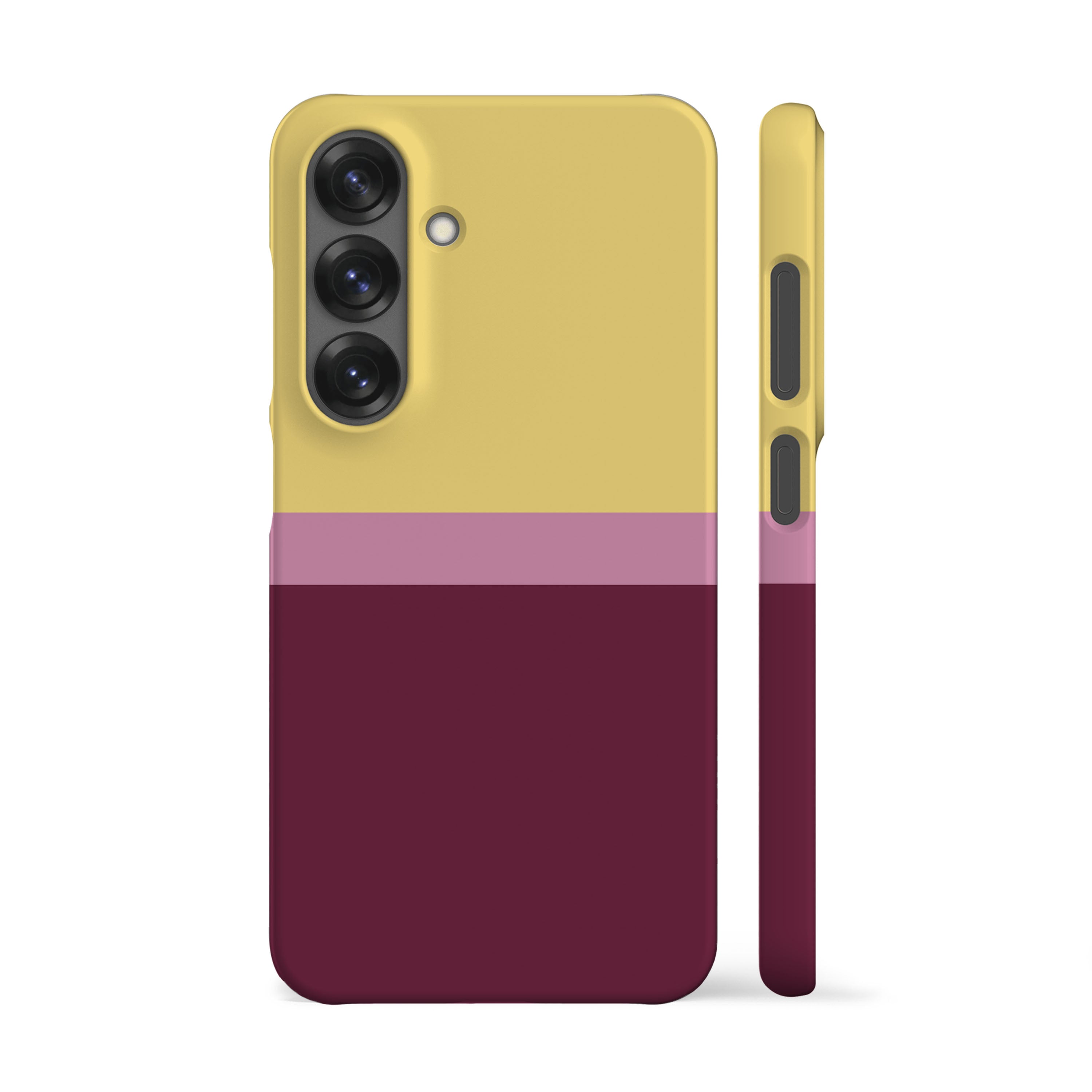 Scandi Yellow Block Color Phone Case