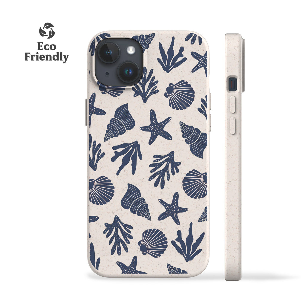 Corals and Shells Eco-Friendly Phone Case