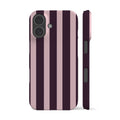Dusty Rose Stripes Phone Case