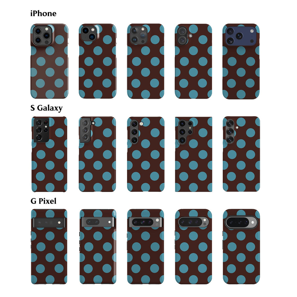 Feria Blue Dots Phone Case