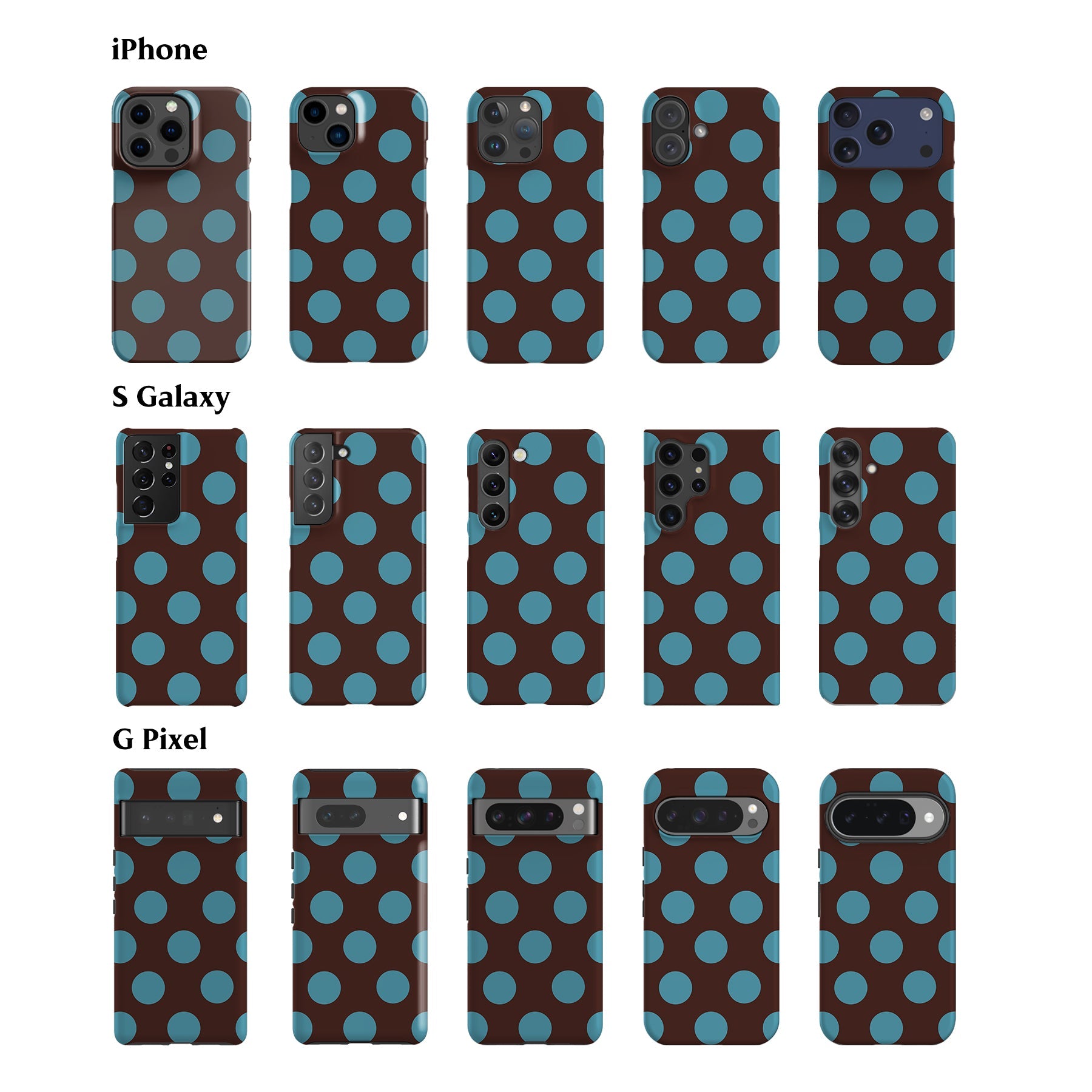 Feria Blue Dots Phone Case