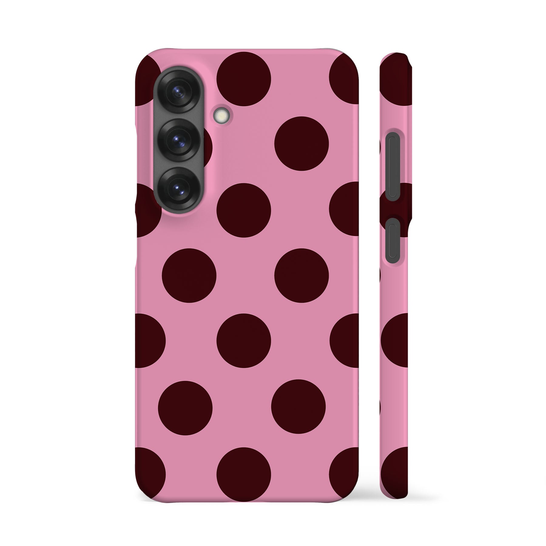 Feria Maroon Dots Phone Case