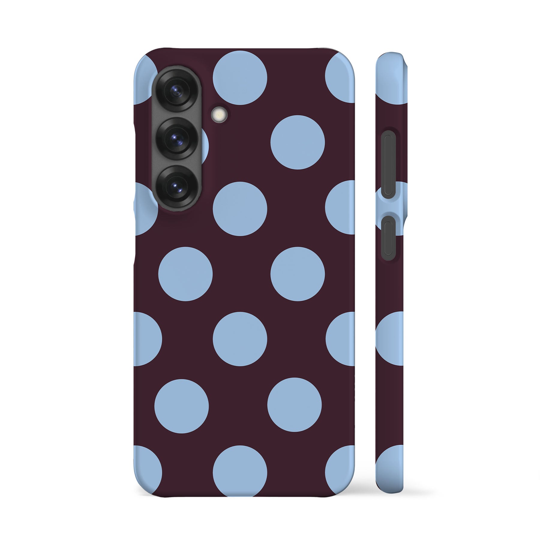 Dark Purple Feria Dots Phone Case