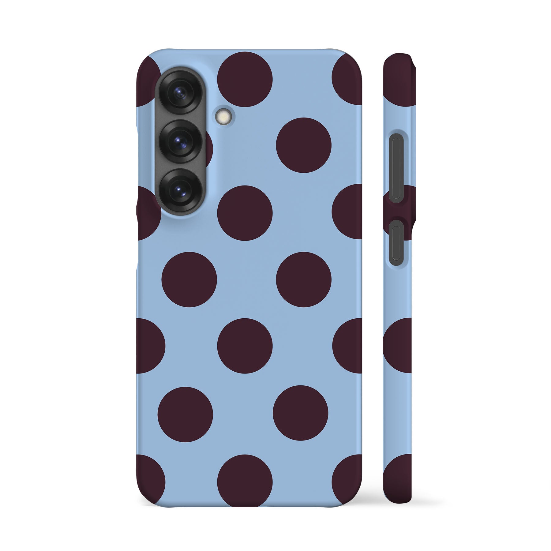 Ice Blue Feria Dots Phone Case
