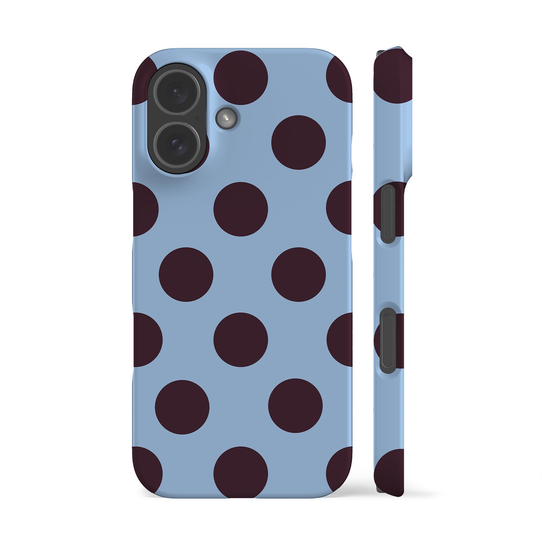 Ice Blue Feria Dots Phone Case