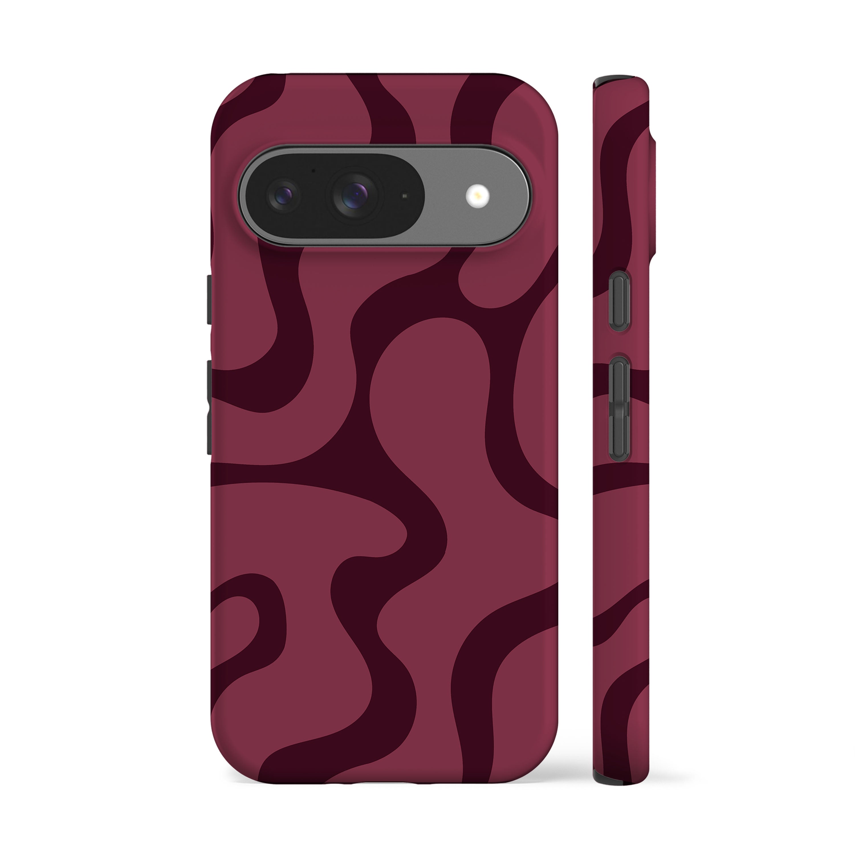 Funky Wave Deep Rose Phone Case