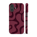 Funky Wave Deep Rose Phone Case
