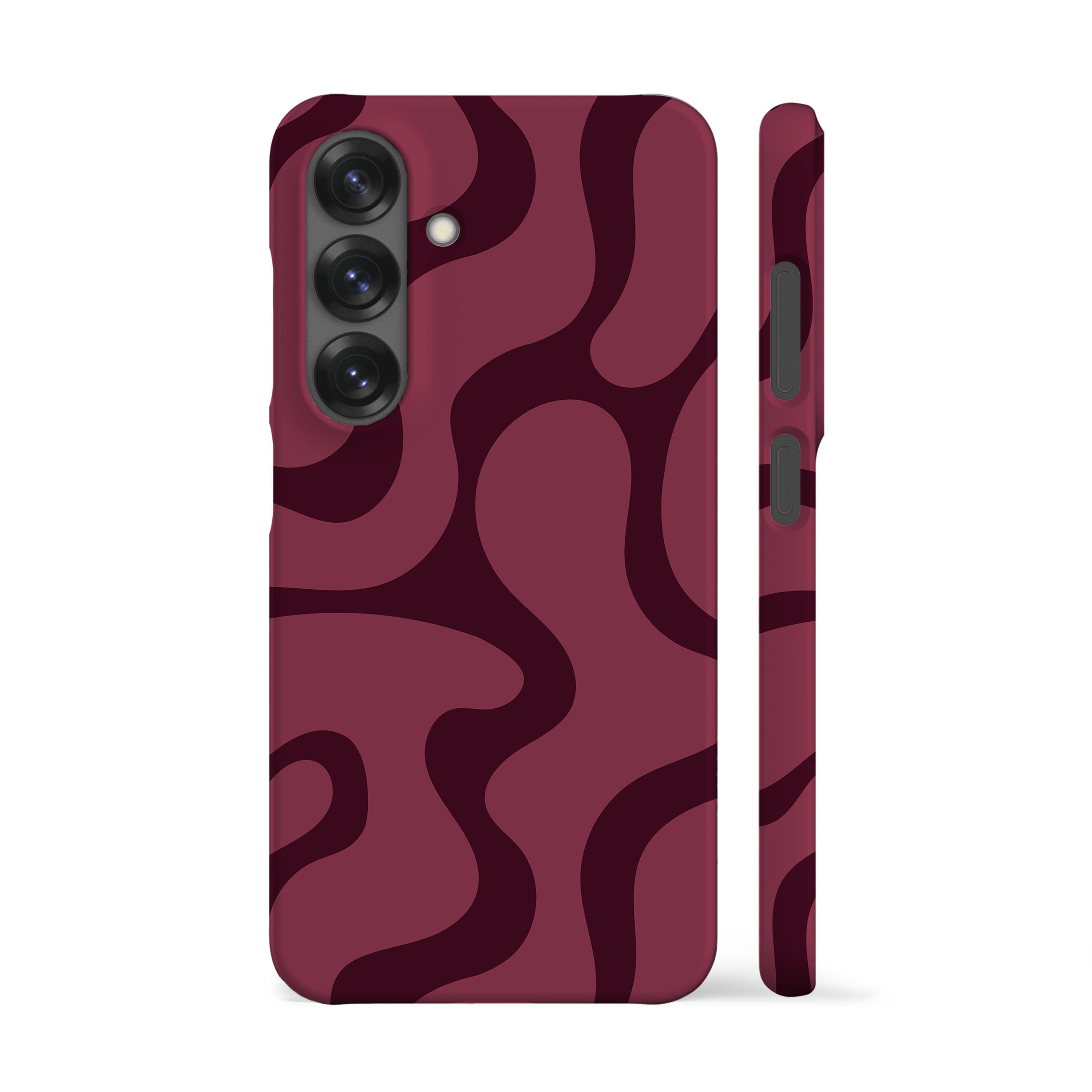 Funky Wave Deep Rose Phone Case