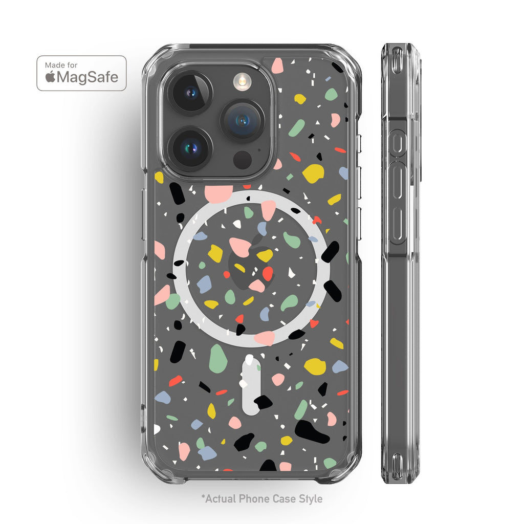 Terrazzo Clear MagSafe iPhone Case