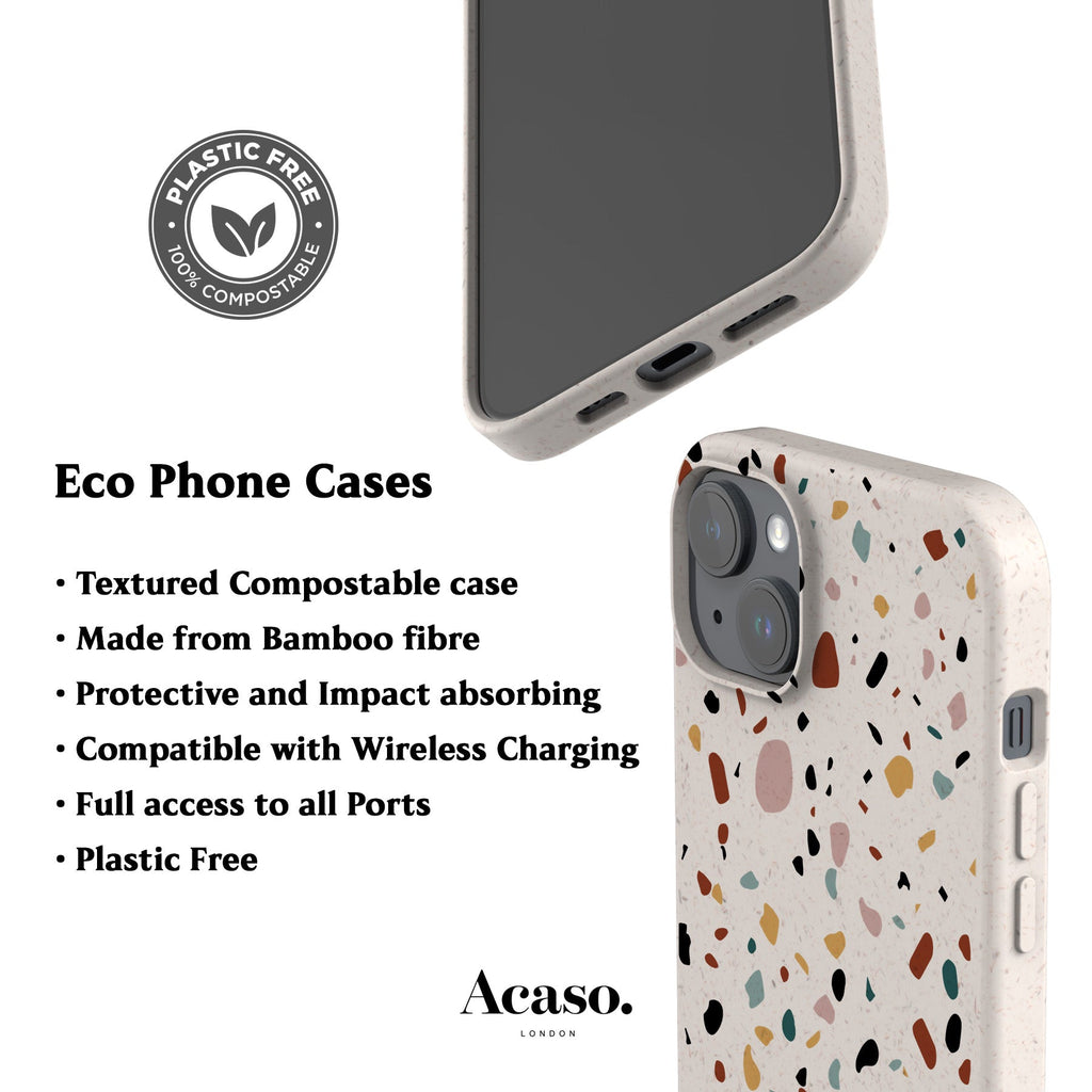 Geo Terrazzo Eco-Friendly Phone Case
