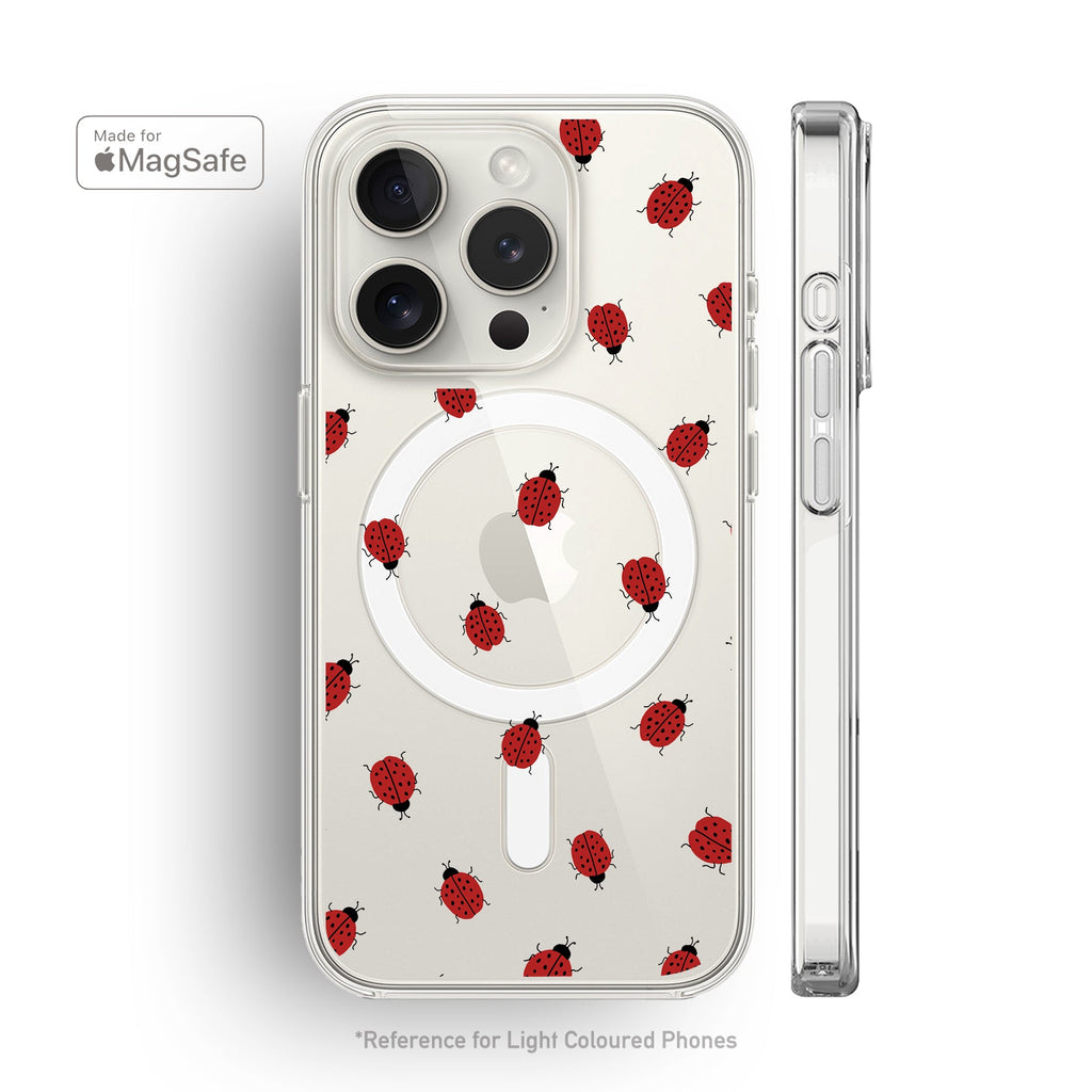 Ladybug Clear MagSafe iPhone Case