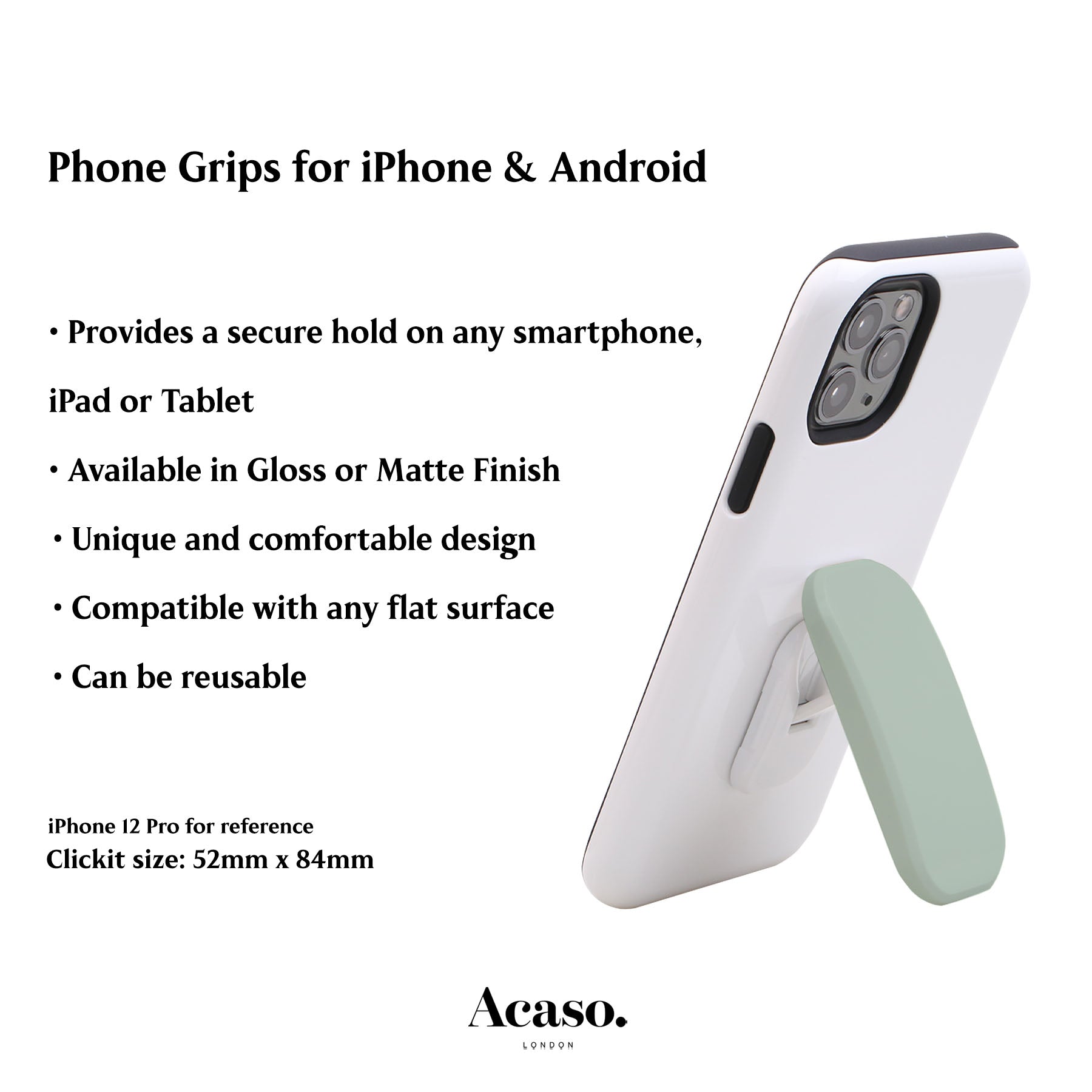 Lily Green Phone Grip