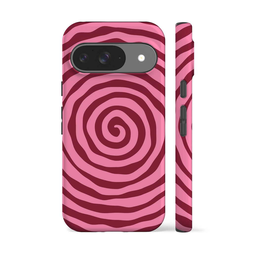Pink Spiral Phone Case