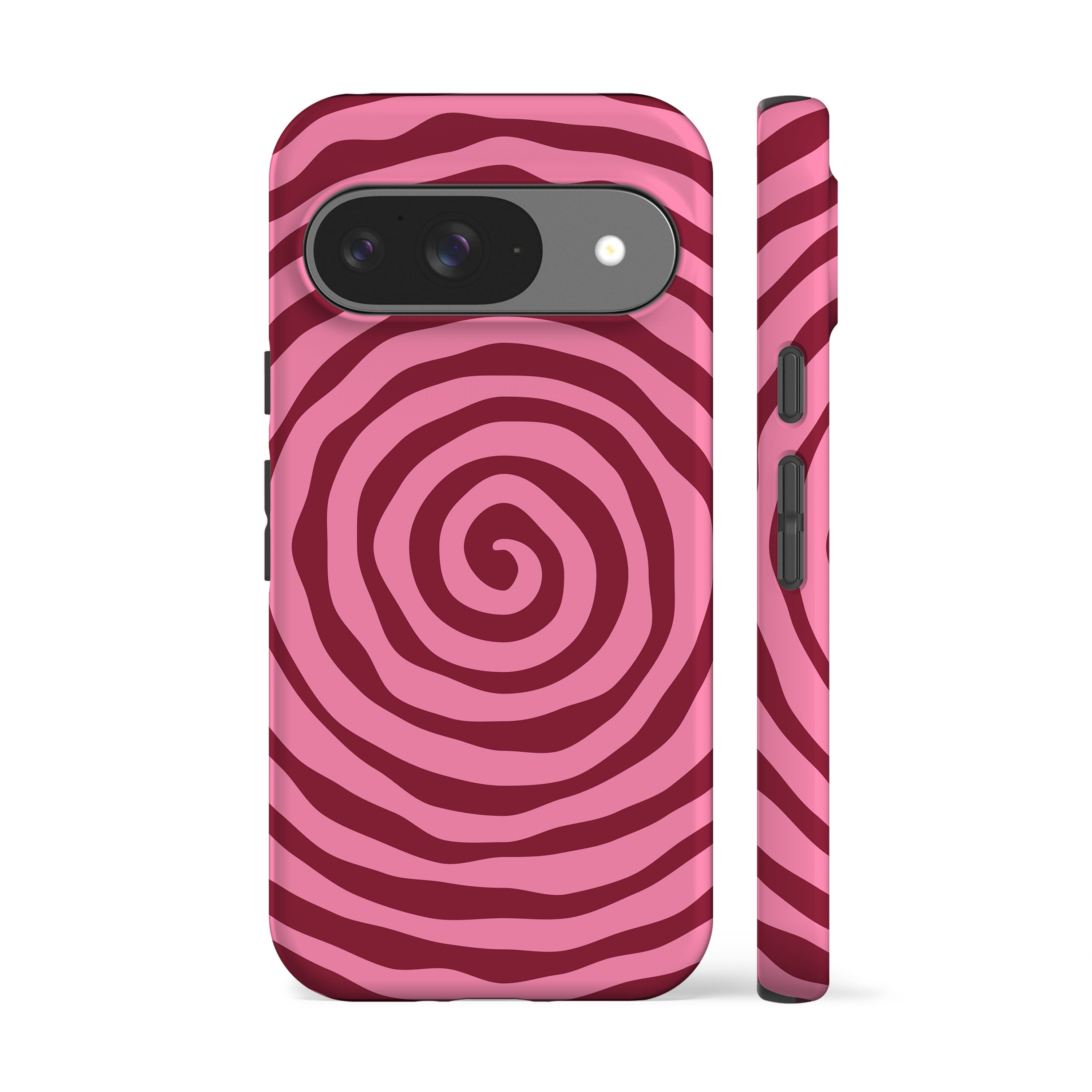 Pink Spiral Phone Case