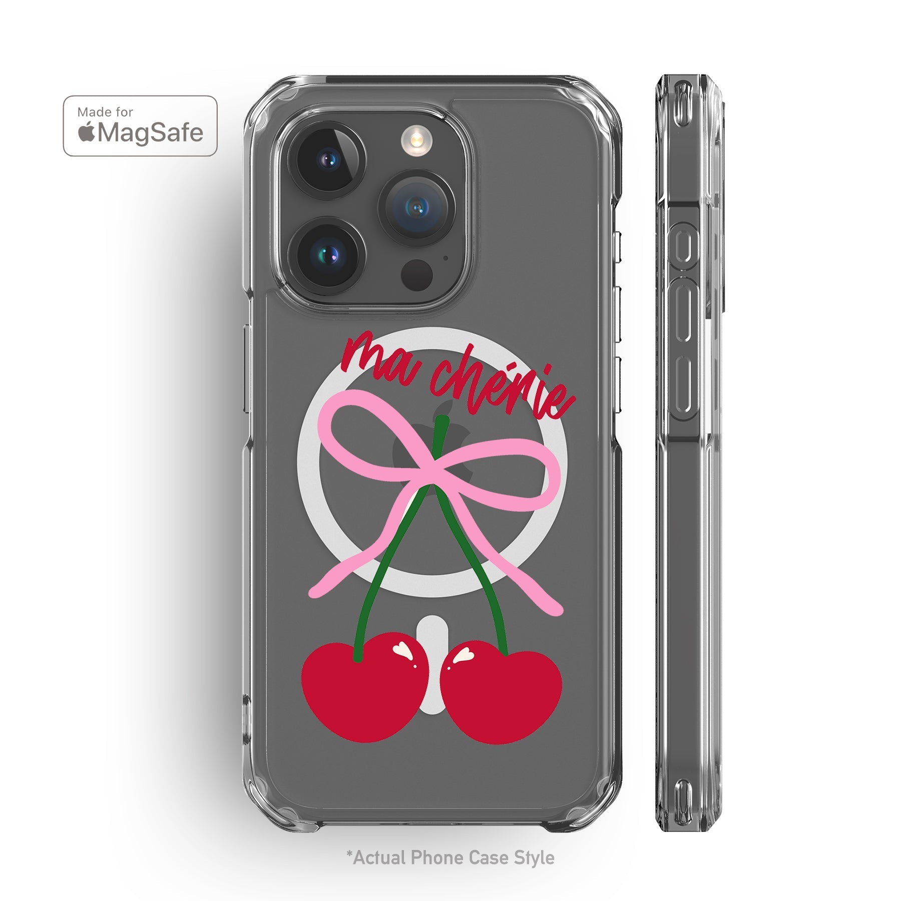 Ma Chérie Clear MagSafe iPhone Case