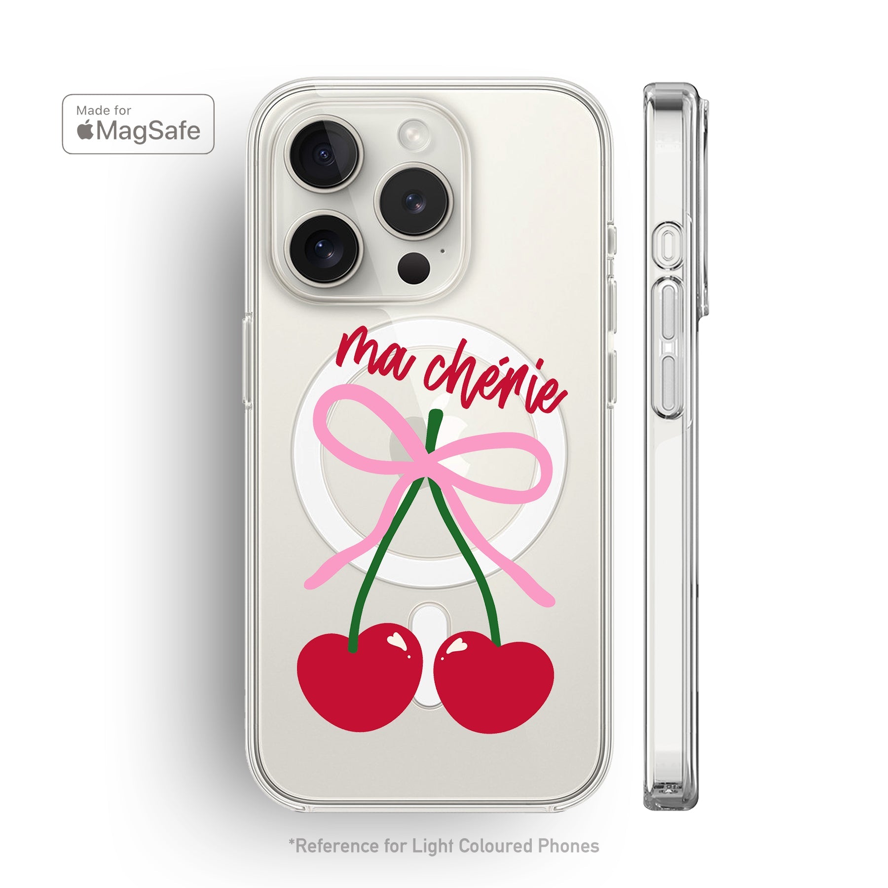 Ma Chérie Clear MagSafe iPhone Case