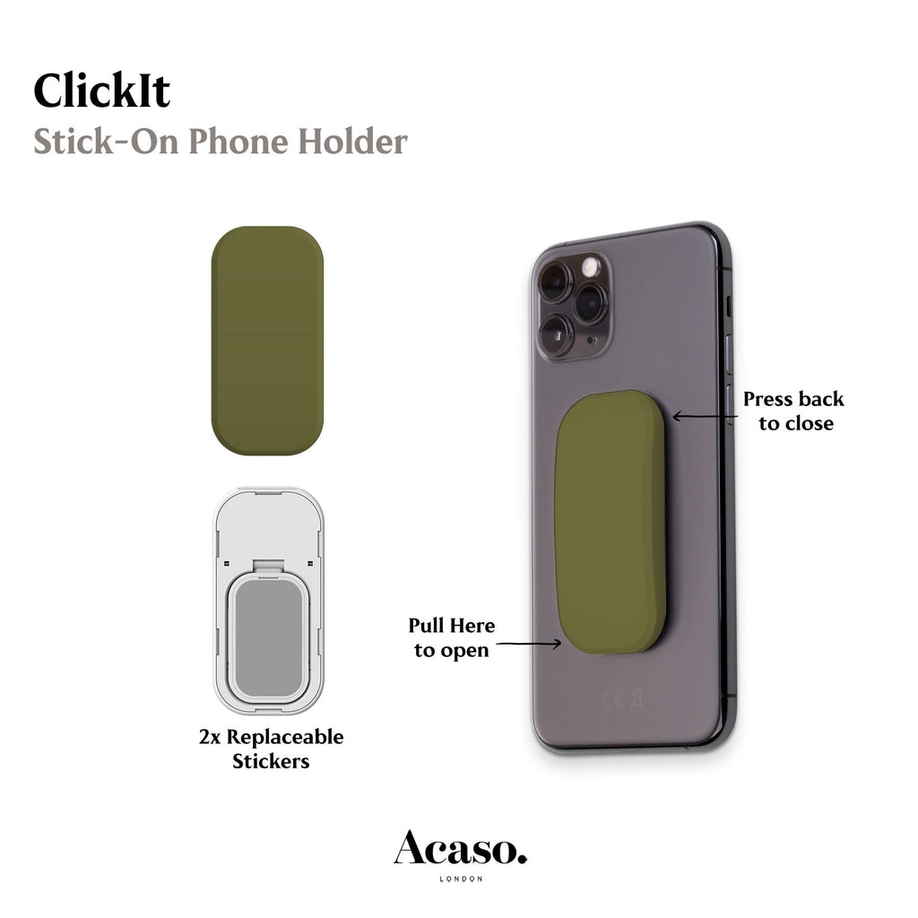 Olive Green Phone Grip