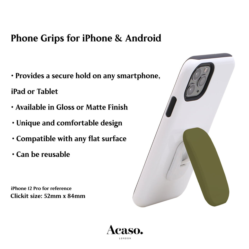 Olive Green Phone Grip