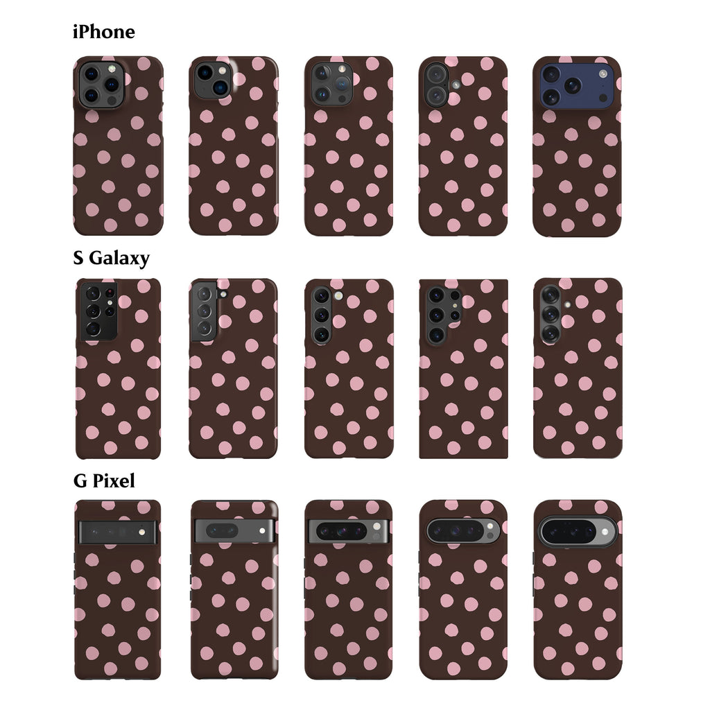 Pink Ella Dots Phone Case
