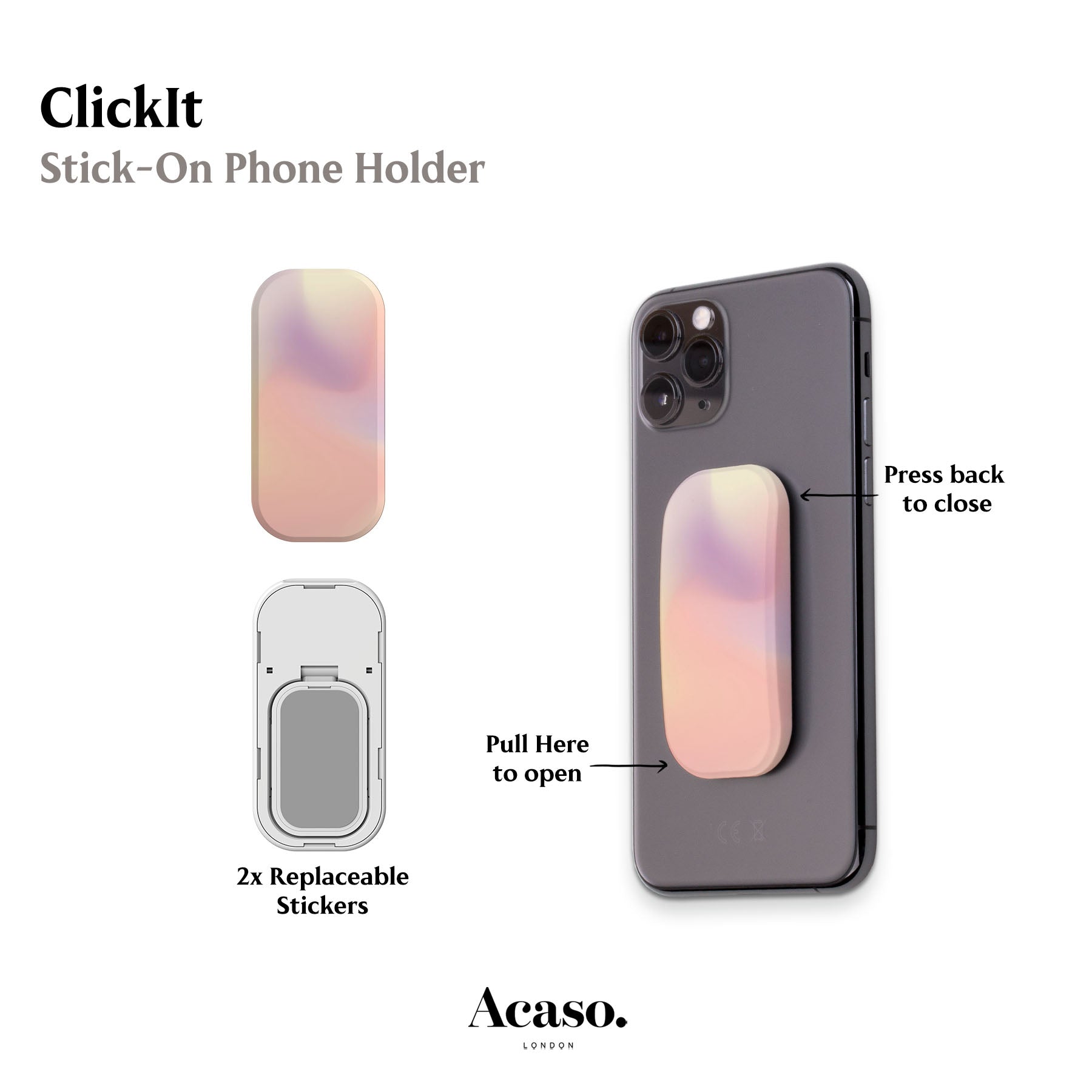 Soft Aura Phone Grip