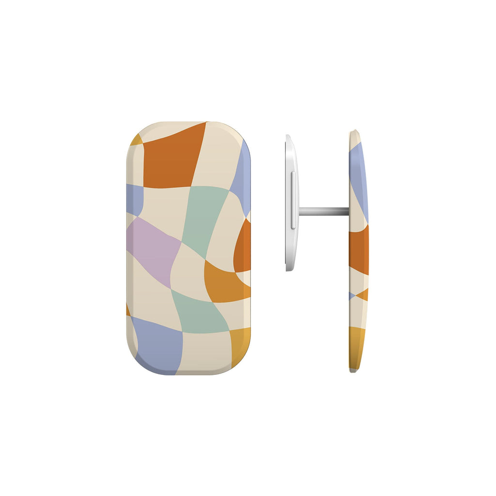 Wavy Check Phone Grip